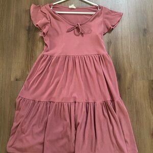 Charming Pink womens Dress